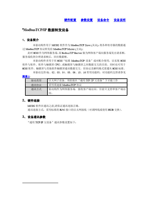 Modbus TCP   IP