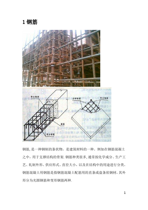 建筑工程常用术语 附图例