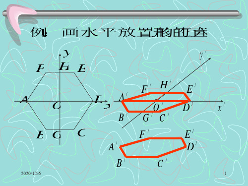 斜二测画法精品PPT教学课件