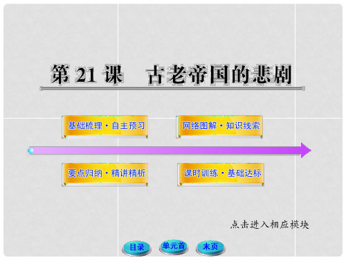 八年级历史下册 421古老帝国的悲剧学案配套课件 北师