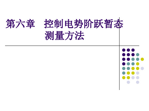 第六章 控制电势阶跃暂态测量方法(1)