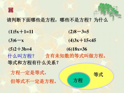 五年级数学解简易方程1