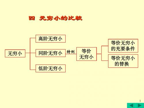 高数1-8无穷小的比较