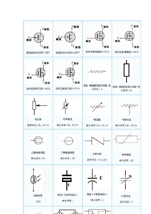 数字电路图符号