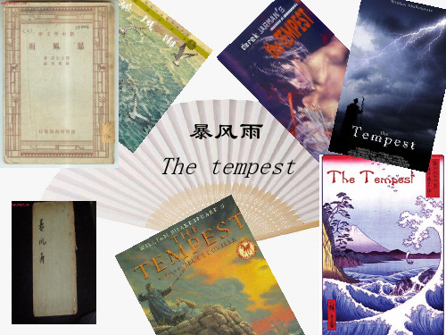 《暴风雨(the tempest》研究综述