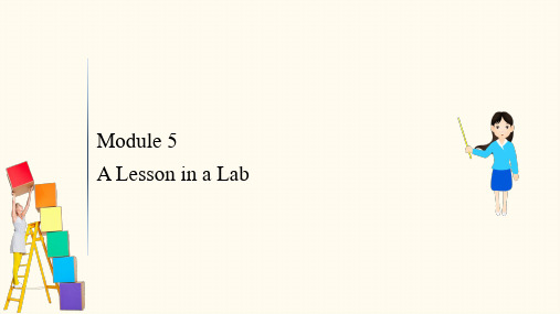 高考英语一轮复习外研版通用课件：必修1 Module 5 A Lesson in a Lab 