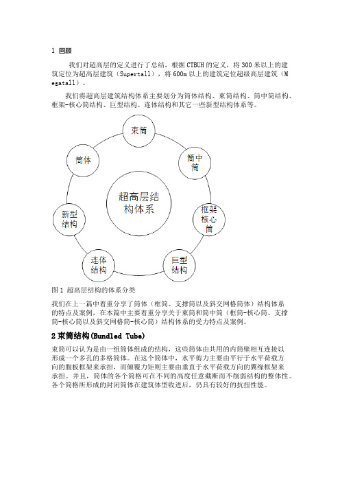 超高层建筑的结构体系