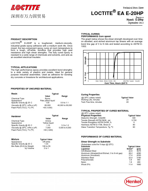 乐泰 loctiteE-20HP-EN