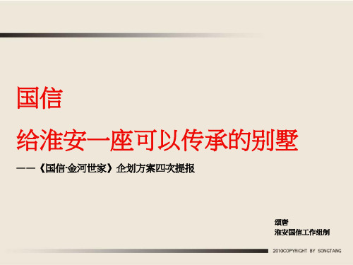 国信项目企划提报案