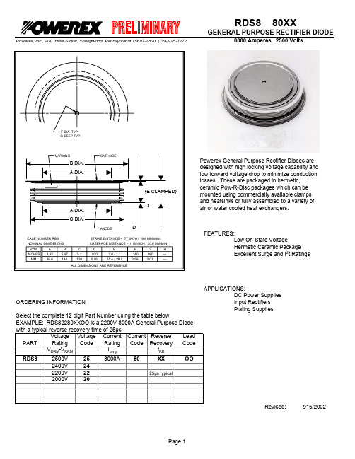 RDS82480XXOO中文资料