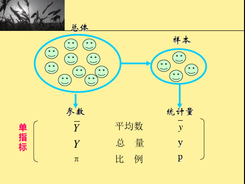 抽样调查_比率估计