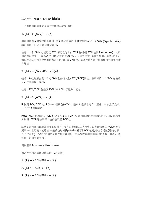 TCP—— SYN、ACK 、FIN、RST、PSH、URG 详解