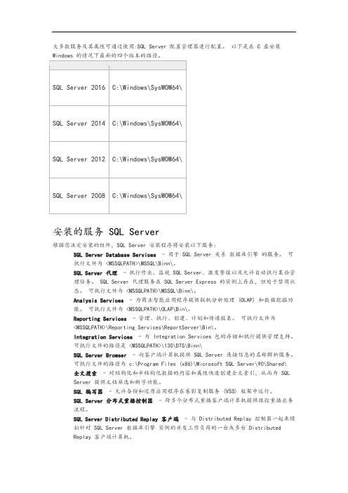 sqlserver服务账户和权限管理配置