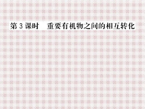 4.3.3重要有机物之间的相互转化课件(苏教版选修5)