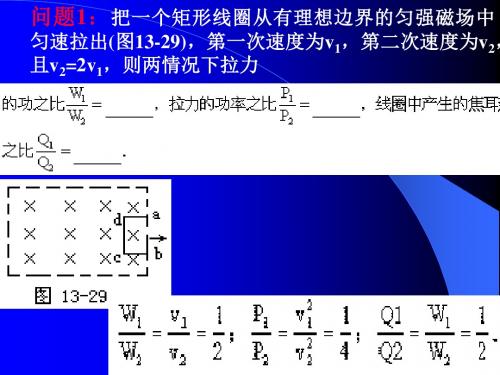 第八章(6)线框切割磁场线运动