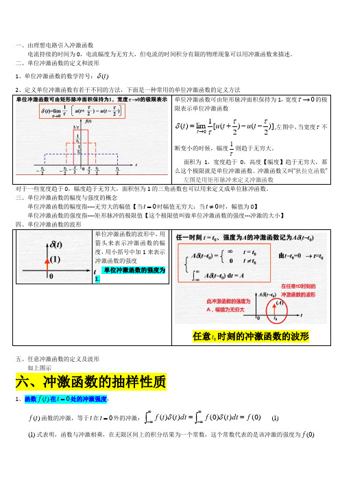 4-29冲激函数