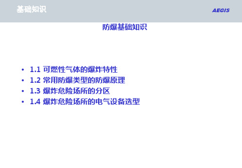 公司培训资料-防爆基础知识