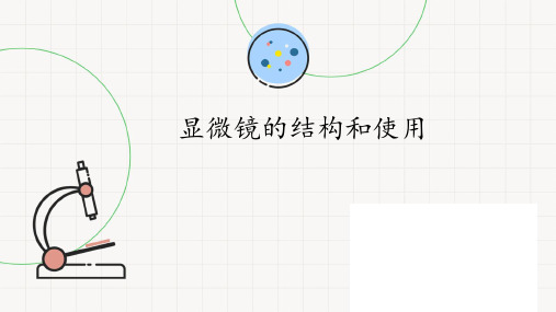 显微镜的结构和使用  课件 (27张PPT)