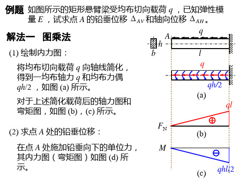 材料力学第7章-例10图乘法