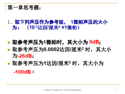 声压反射系数声压透射系数