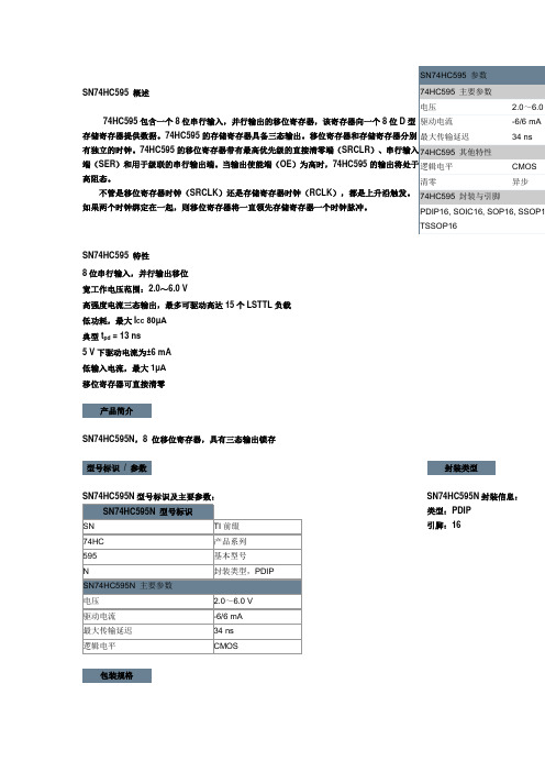 sn74hc595中文版