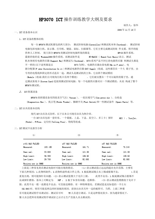 HP3070操作教学讲解0001