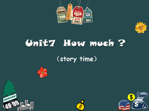 四年级英语上册课件-Unit 7 How much(Story time)(11)-译林版