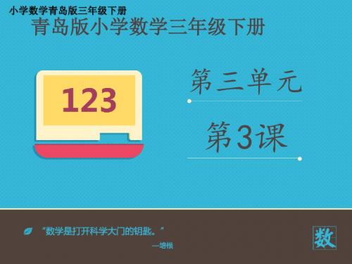 小学数学青岛版三年级下册《两位数乘两位数(进位)》课件1
