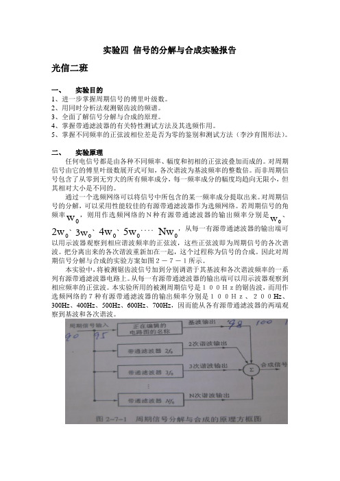 信号的分解与合成