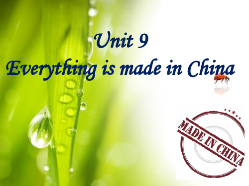 Unit9_everything_is_made_in_China_p1