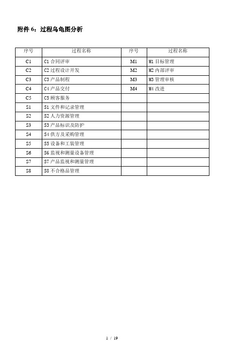 过程乌龟图分析