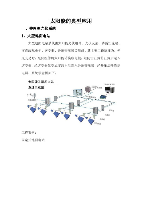 太阳能的典型应用