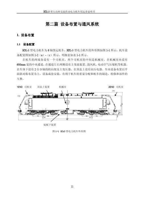 HXD3运用保养(一)_第二篇_设备布置与通风系统_s