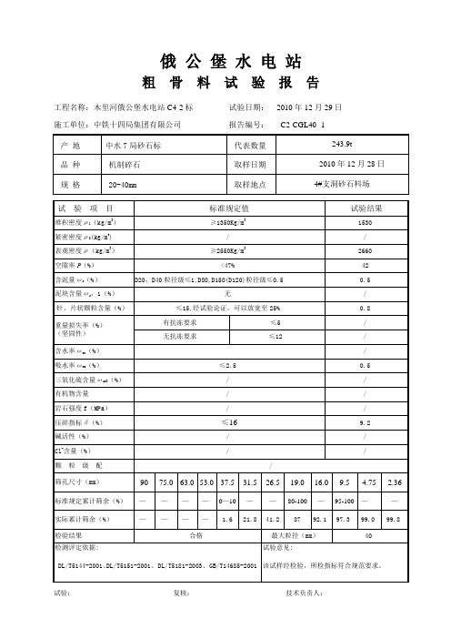 20-40粗骨料报告表001