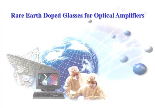 REdopedglassesforopticalcommunications