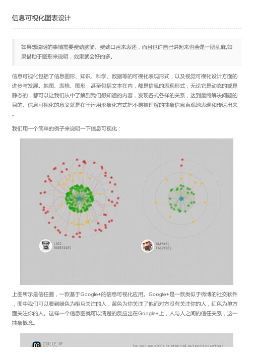 信息可视化图表设计