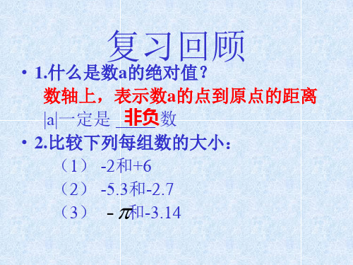 人教版七年级上册1.3.1 有理数的加法法则 课件  (共28张PPT)