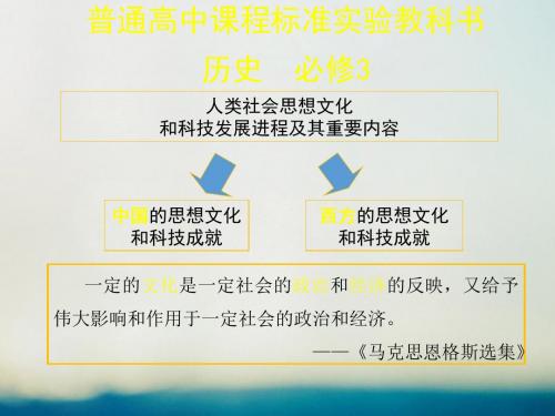 史第一单元中国传统文化主流思想的演变第一课从百家争鸣到独尊儒术课件2北师大版必修3