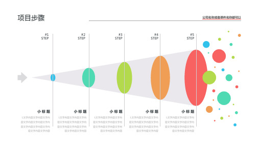 彩色流程示意图