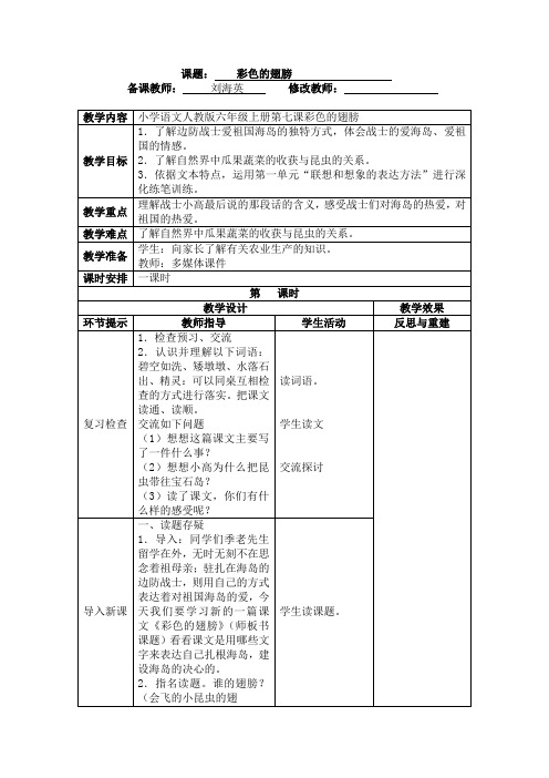 7.彩色的翅膀