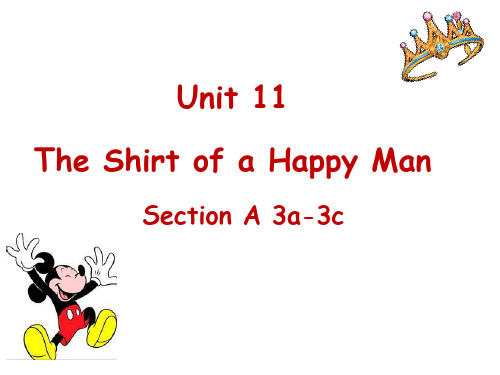 九年级英语上册Unit11 Sad movies make me sad! Section A 3a-3c(课件19张ppt)