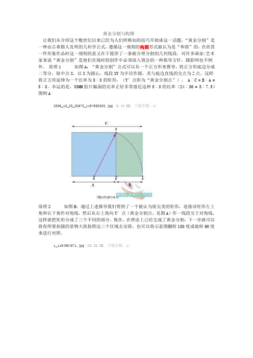 黄金分割与构图1