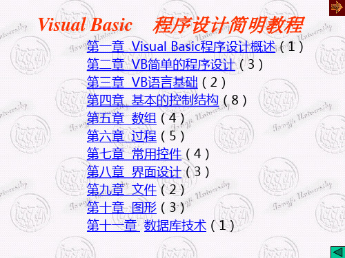 Visual Basic6简明教程