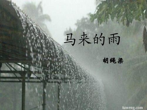 马来的雨PPT(w)