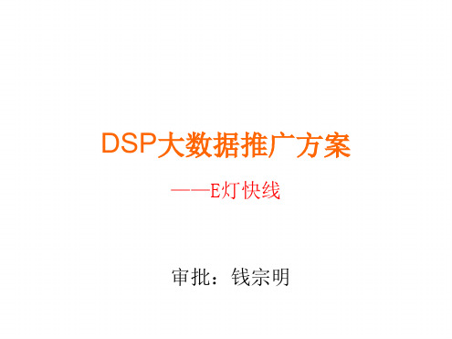 DSP推广方案分析