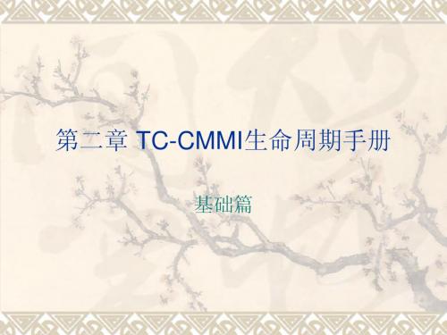 第二章 TC-CMMI生命周期手册