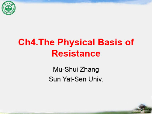 mjt-信号完整性分析课件05-Physical-basis-of-Resistance