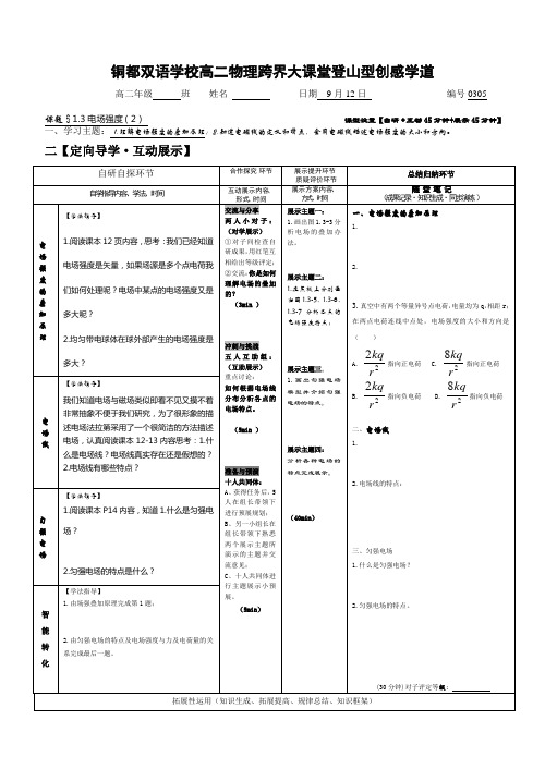 1.3电场强度(2)