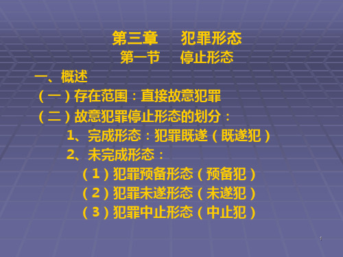 犯罪形态(犯罪论)