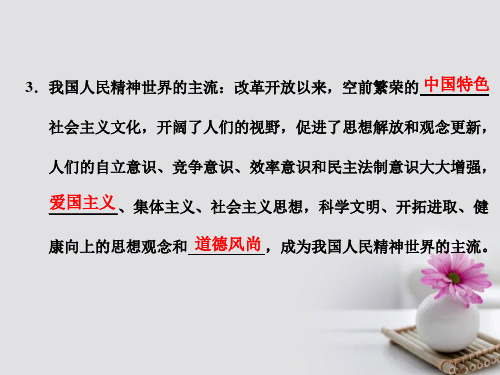 高中政治第二课文化对人的影响第二框文化塑造人生课件新人教版必修